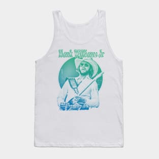 Hank Williams Jr 33//green solid style, Tank Top